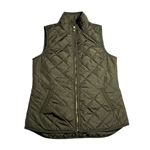 Old Navy Quilted Zip Up Vest Size X-Small Outdoors Lightweight Warm Casual - Picture 1 of 9